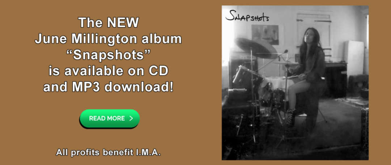 June Millington album Snapshots Available